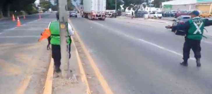 police-arrete-circulation-pour-aider-chiot-traverser-rue