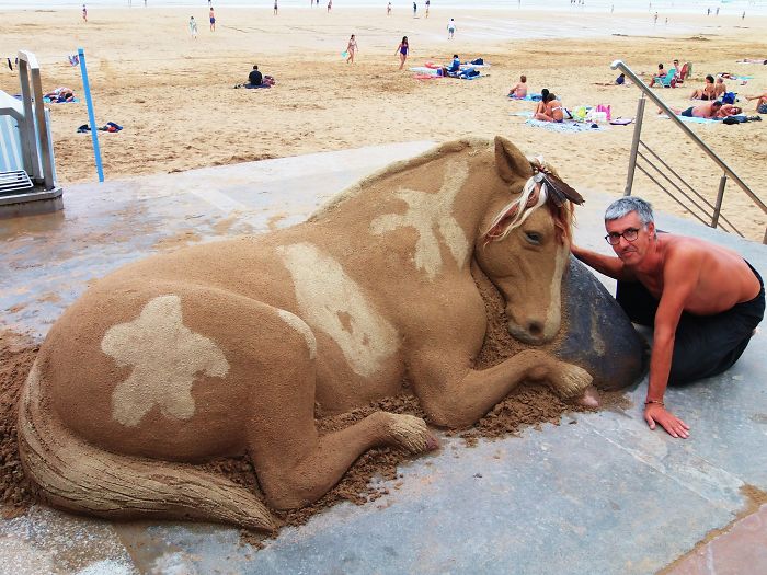 L'artiste crée sculptures sable incroyablement détaillées ressemblent vrais animaux voici quelques-unes meilleures créations